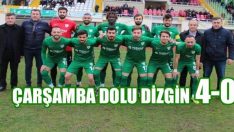 Çarşambaspor Evinde Farklı Kazandı