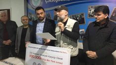 Çarşamba Eğitim Bir-Sen ‘den 100 Bin Liralık Yardım