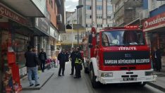 Çarşamba’da Yangın Paniği