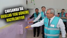 Çarşamba’da Okullar Yeni Döneme Hazırlanıyor