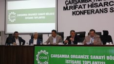Çarşamba Organize Sanayi Bölgesi İstişare Toplantısı