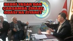 Bedri Yaşar’dan Çarşamba Ziraat Odası’na Ziyaret