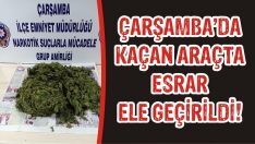 Kaçan Araçta Esrar Ele Geçirildi!