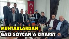 Muhtarlardan Gazi Soycan’a Ziyaret