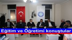 Eğitim ve Öğretimi konuştular