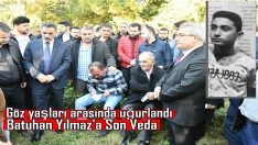 Göz yaşları arasında uğurlandı