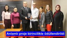 Anlamlı proje birincilikle ödüllendirildi!