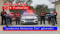 Jandarma Motorize Tim görevde!