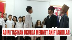 Adını Taşıyan Okulda Mehmet Akif’i Andılar