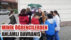 Minik Öğrencilerden Anlamlı Davranış
