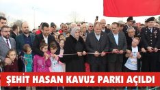 Şehit Hasan Kavuz Parkı Açıldı