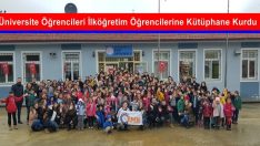 Üniversite Öğrencileri İlköğretim Öğrencilerine Kütüphane Kurdu
