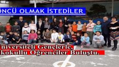 Öncü olmak istediler