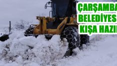 Çarşamba Belediyesi Kışa Hazır