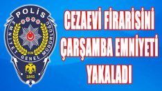 Cezaevi Firarisini Çarşamba Emniyeti Yakaladı
