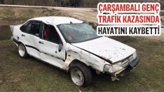Çarşambalı Genç Trafik Kazasında Hayatını Kaybetti