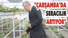 “Çarşamba’da Seracılık Artıyor”