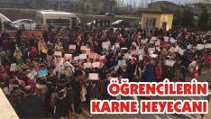 Öğrencilerin Karne Heyecanı