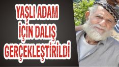 Yaşlı Adam İçin Dalış Gerçekleştirildi