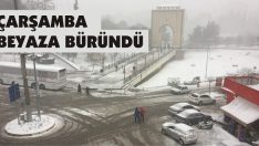 Çarşamba Beyaza Büründü