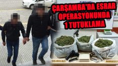 Çarşamba’da Esrar Operasyonunda 1 Tutuklama