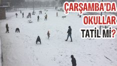 Çarşamba’da Okullar Tatil Mi?