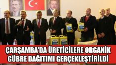 Çarşamba’da Üreticilere Organik Gübre Dağıtımı Gerçekleştirildi