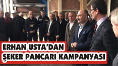 Erhan Usta’dan Şeker Pancarı Kampanyası