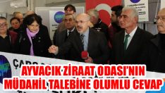 Ayvacık Ziraat Odası’nın Müdahil Talebine Olumlu Cevap