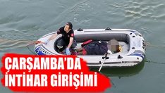 Çarşamba’da Genç Kız Köprüden Atlayarak İntihara Kalkıştı