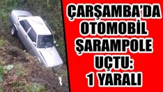 Çarşamba’da Otomobil Şarampole Uçtu: 1 Yaralı
