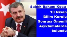 Sağlık Bakanı Fahrettin Koca son verileri paylaşıp önemli açıklamalar yaptı
