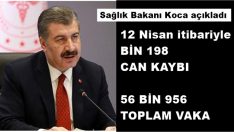 Sağlık Bakanı Fahrettin Koca 12 Nisan için corona virüsü vaka ve ölüm sayısını açıkladı!