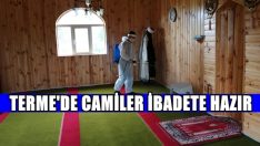 TERME’DE CAMİLER İBADETE HAZIR