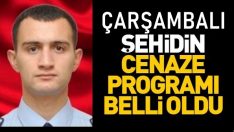 ÇARŞAMBALI ŞEHİT YARIN DEFNEDİLECEK