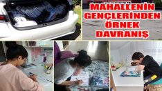 Mahallenin Gençlerinden Örnek Davranış