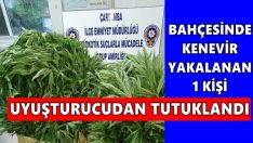 UYUŞTURUCUDAN TUTUKLANDI