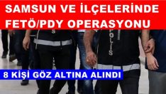 Samsun’da FETÖ’nün ‘mahrem askeri yapılanması’na operasyon
