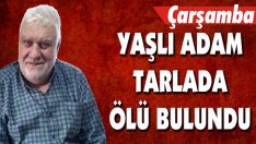 Yaşlı Adam Tarlada Ölü Bulundu