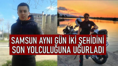 SAMSUN İKİ ŞEHİDİNE GÖZYAŞI DÖKTÜ