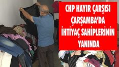 CHP Hayır Çarşısı Çarşamba’da İhtiyaç Sahiplerinin Yanında