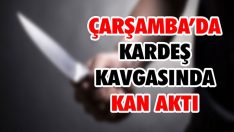 Çarşamba’da Kardeş Kavgasında Kan Aktı