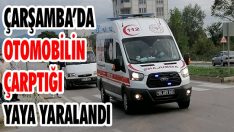 Çarşamba’da Otomobilin Çarptığı Yaya Yaralandı