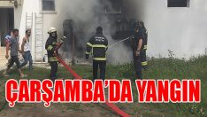 Çarşamba’da Yangın