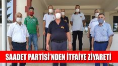 Saadet Partisi’nden İtfaiye Ziyareti