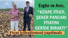Küspe fiyatı şeker pancarı fiyatını geride bıraktı. Fiyat iyileştirmesi yapılmalı