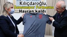 Kemal Kılıçdaroğlu, Samsunspor Formasına hayran kaldı