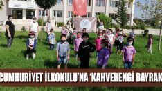 Cumhuriyet İlkokulu’na ‘Kahverengi Bayrak’