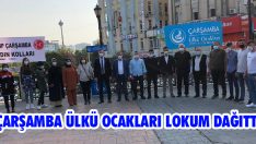 Çarşamba Ülkü Ocakları Lokum Dağıttı