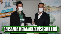 Çarşamba Medya Akademisi Sona Erdi